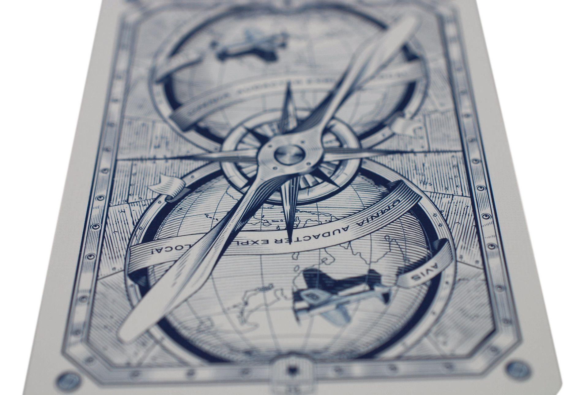 AVIATOR® Heritage Edition Playing Cards - Premium Quality Poker Cards for Magic Tricks, Cardistry & Casino Games - Perfect for Professional & Home Use