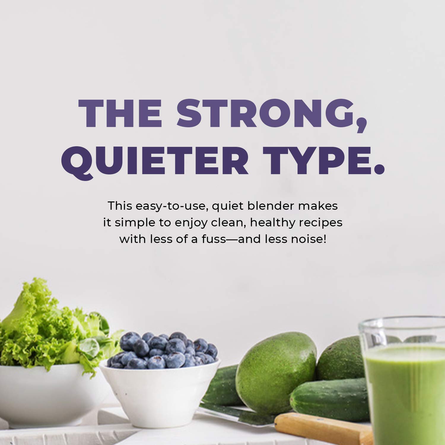 Cleanblend 1800W Commercial Blender - 3HP High-Performance Countertop Blender with 64oz Jar & Stainless Steel Blades | 5-Year Warranty | Perfect for Smoothies, Juices, Soups & Professional Kitchen Use