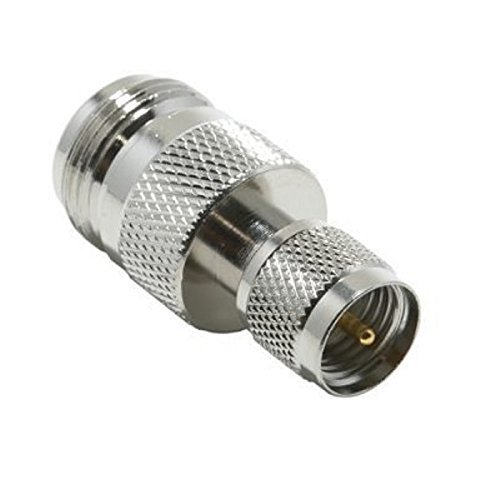 Workman 40-7610 Mini UHF Male to UHF Female CB Radio Coaxial Cable Connector Adapter - Perfect for CB Radio, Ham Radio & Walkie-Talkie Antenna Connections