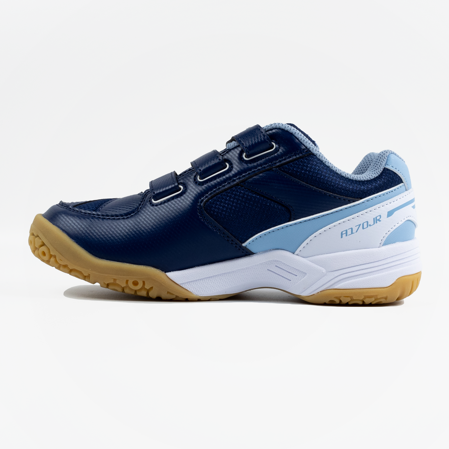 Victor A170JR FM Junior Running Shoes for Kids - Lightweight & Comfortable Blue Sneakers for School, Sports & Daily Activities