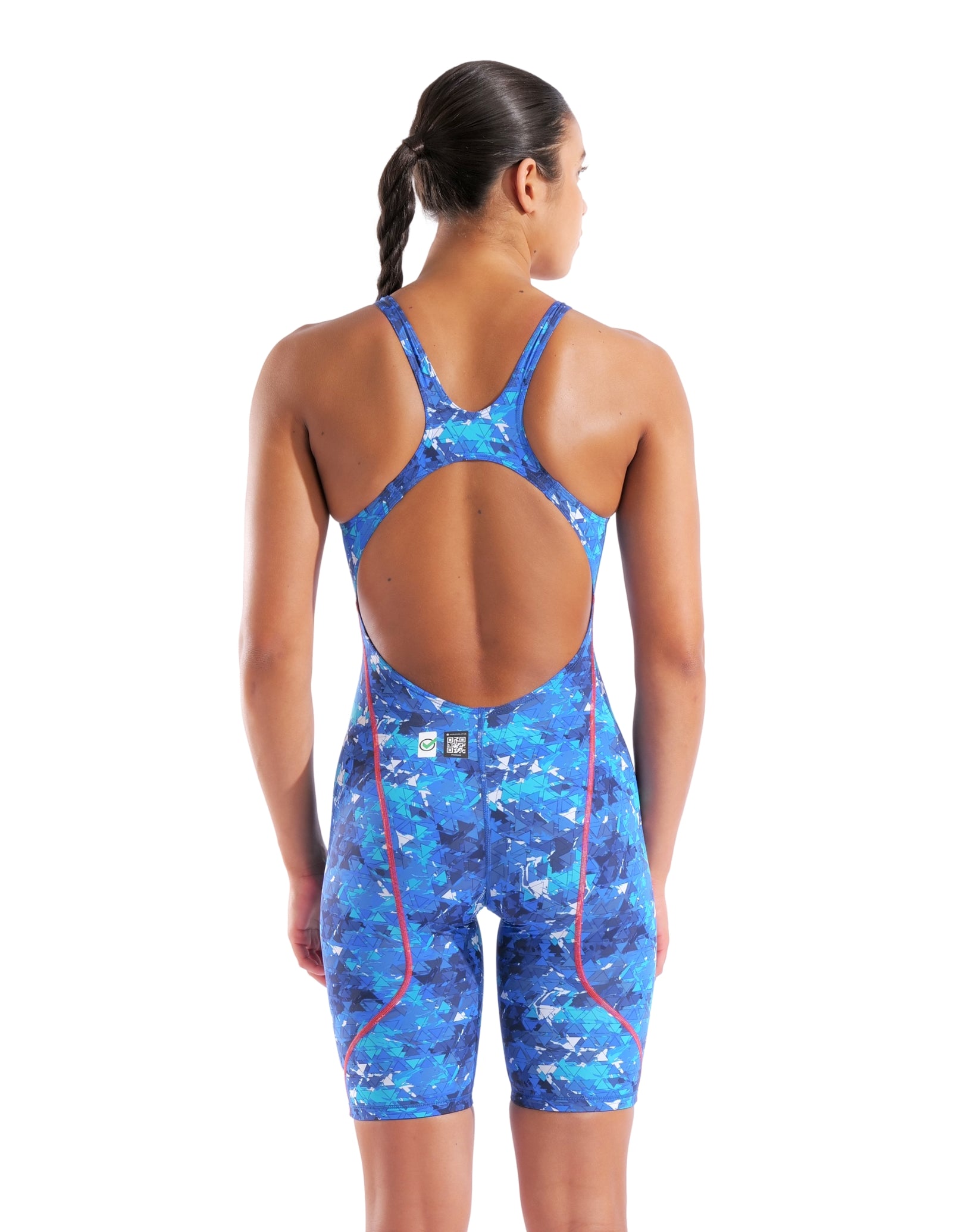 Limited Edition Powerskin ST NEXT Open Back Swimsuit - Splashy Multi Color for Women's Competitive Swimming & Beachwear