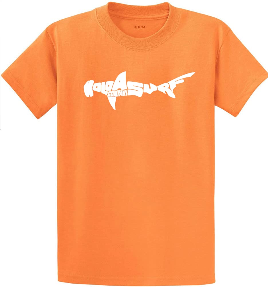 Joe's USA Koloa Surf Boys Short Sleeve Graphic T-Shirts - Youth Sizes XS-XL - Perfect for Beach, Surfing & Summer Activities