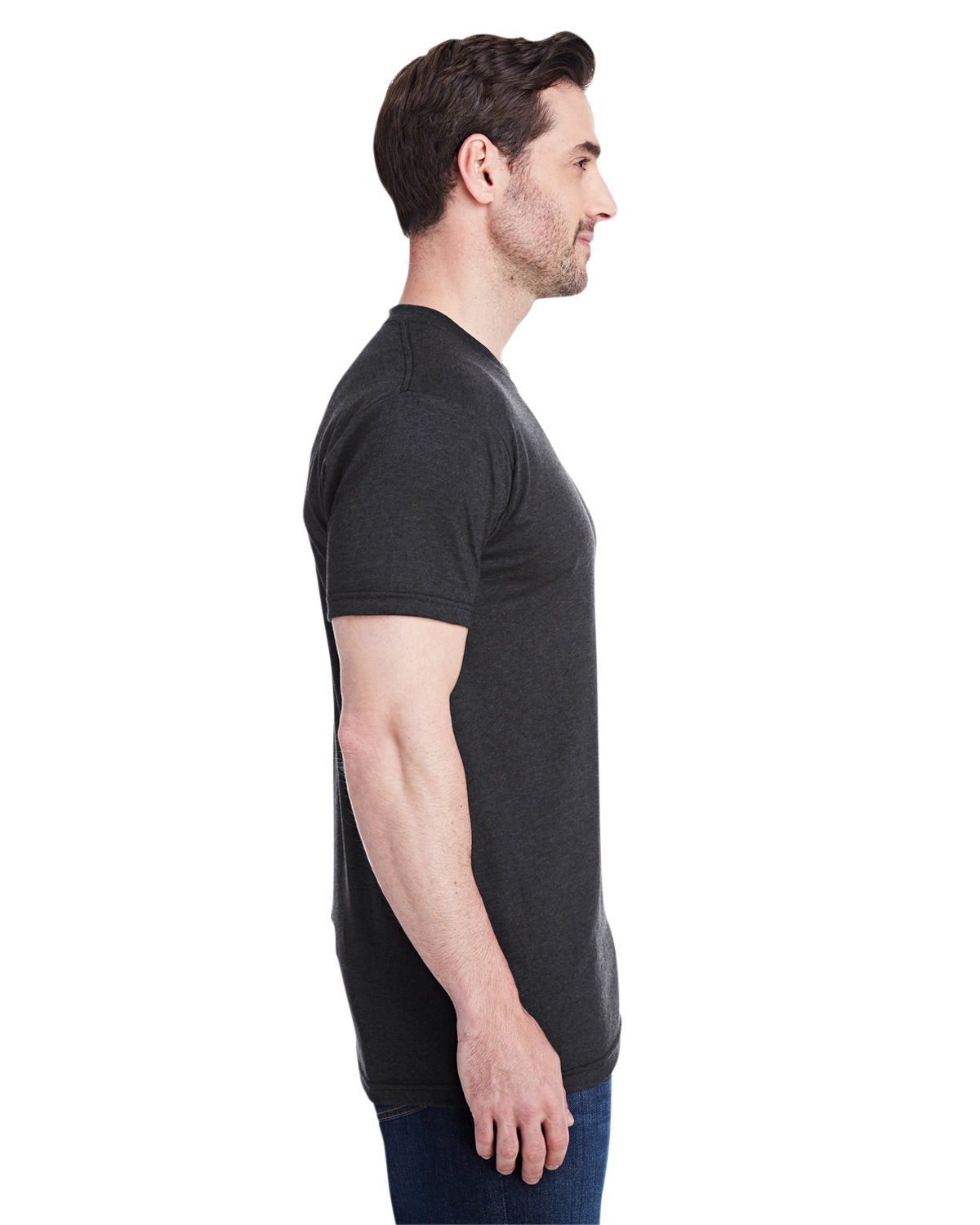 Bayside 5710 Unisex Triblend T-Shirt - Soft Comfortable Crew Neck Tee for Men & Women - Perfect for Casual Wear, Gym, and Everyday Outfits