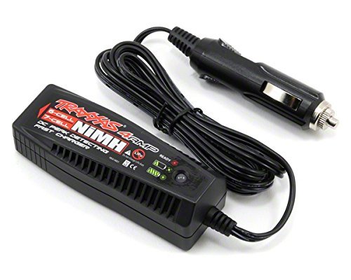 Traxxas 4 Amp DC Fast Charger for RC Cars - Quick Charge Battery Pack for Traxxas Slash, Rustler, Stampede - Perfect for Hobbyists & Racing Enthusiasts
