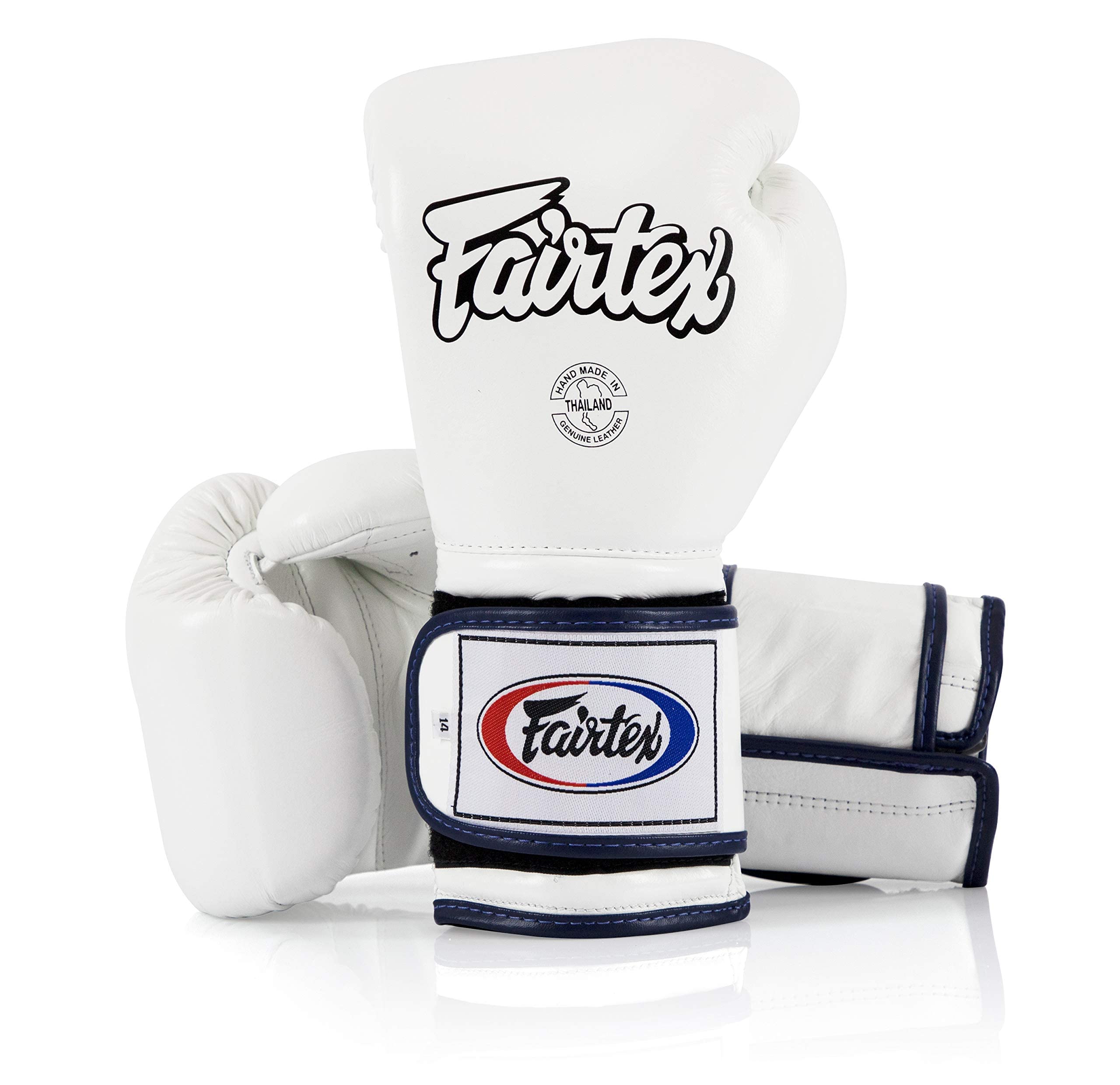 Fairtex BGV9 Muay Thai Boxing Gloves for Professional Fighters & Trainers - Mexican Style MMA Gloves for Heavy Hitters - Lightweight Shock-Absorbing Martial Arts Gloves - Perfect for Sparring, Bag Work & Competition Training