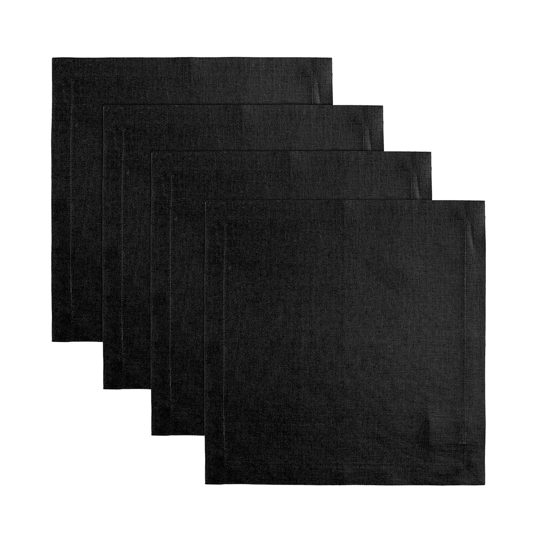 Premium Fete Square Placemats Set of 4 - Waterproof & Heat-Resistant Table Mats for Dining, Kitchen, and Party Decor - Elegant Home & Entertaining Accessories