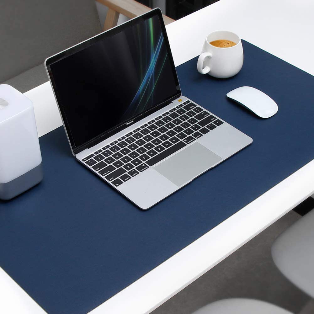 Premium Gaming Desk Pad - 2mm Thin Anti-Slip Mouse Mat for Computer & Laptop (120x60cm, Dark Grey) | Smooth Surface for Work, Gaming & Home Office Accessories