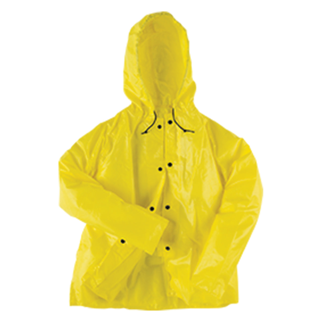 Universal 35 Jacket with Attached Hood - Waterproof Windbreaker for Outdoor Hiking, Camping & Travel - Lightweight Packable Raincoat for Men & Women