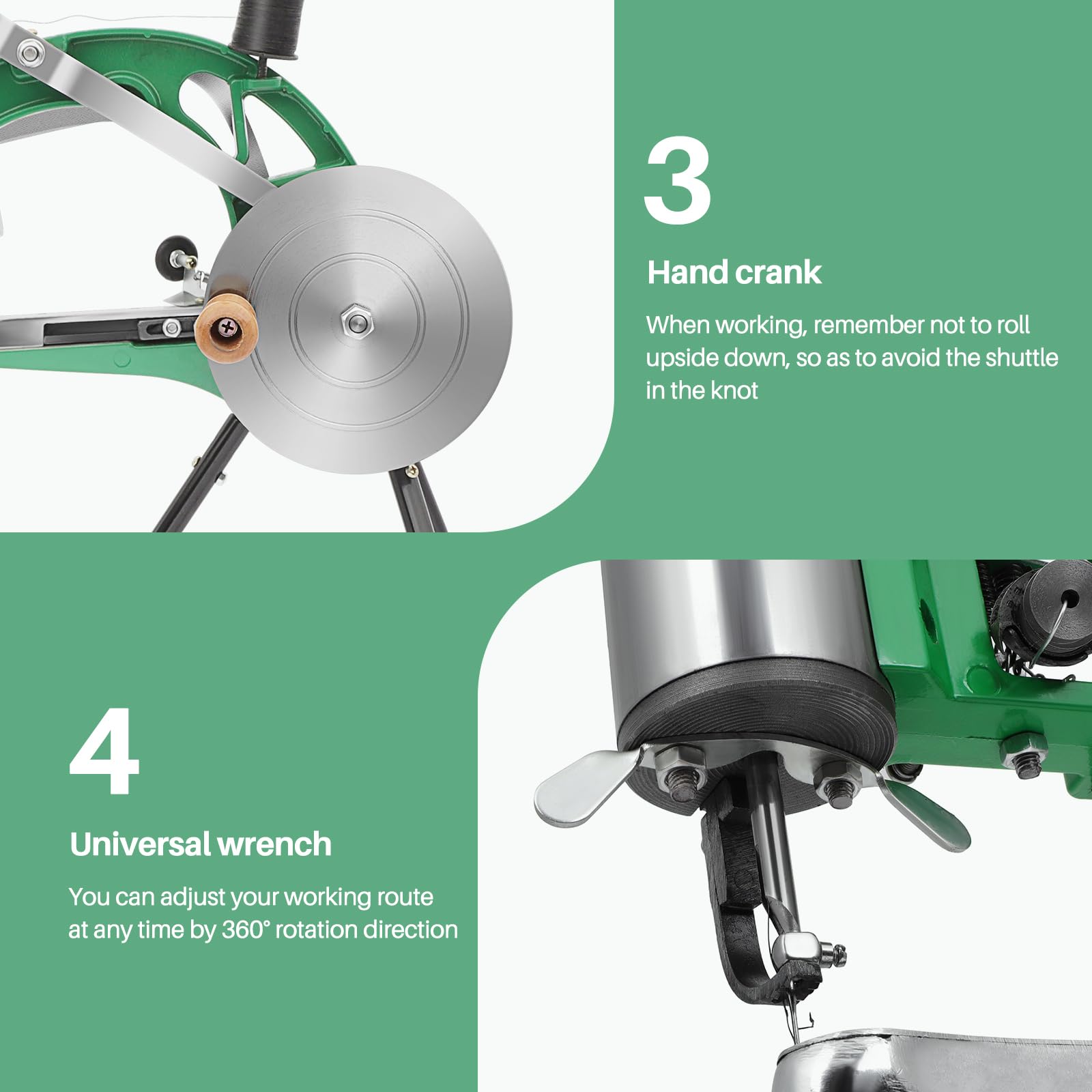 **Heavy Duty Leather Sewing Machine - Dual Cotton Nylon Thread Shoe & Bag Repair Stitcher - Portable Handheld Cobbler Machine for Shoes, Bags, Tents, Clothes (Ideal for DIY Repairs & Professional Use)**