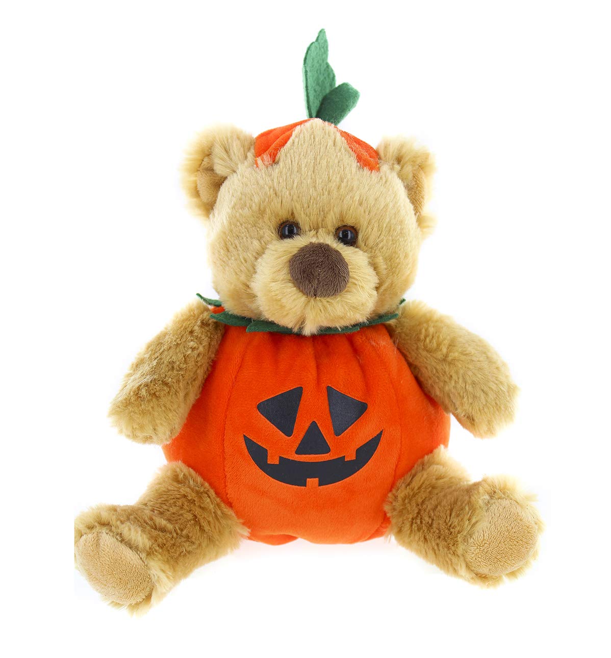 Plushland Halloween Stuffed Animal Teddy Bear in Pumpkin Costume - Soft & Cuddly 9