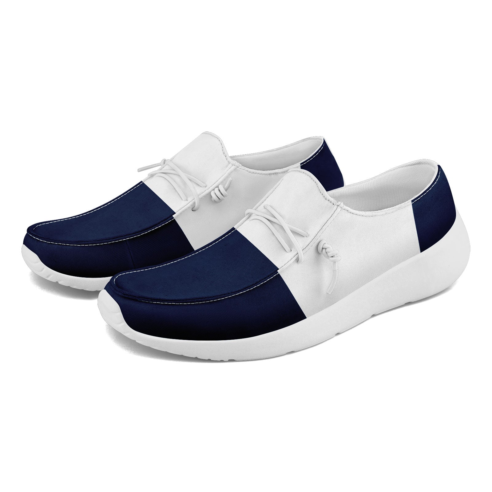Custom Dallas Blue & White Personalized Sneakers - FN018 D020278 Size 9 | Handmade Online Customization for Sports, Casual & Gift Giving