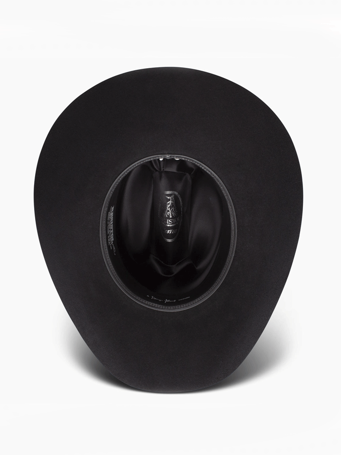 Resistol RFCTLM 754207 6X City Limits 4 1/4 Brim George Strait Felt Cowboy Hat - Black for Western Rodeo & Country Music Events