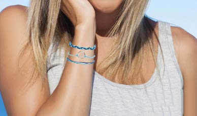 Trendy Adjustable Handmade Braided Friendship Bracelets for Women - Cute Surfer Beach Wave String & Ankle Bracelets - Perfect Gifts for Stocking Stuffers, Boho Fashion Accessories for Summer, Festivals & Beach Vacations