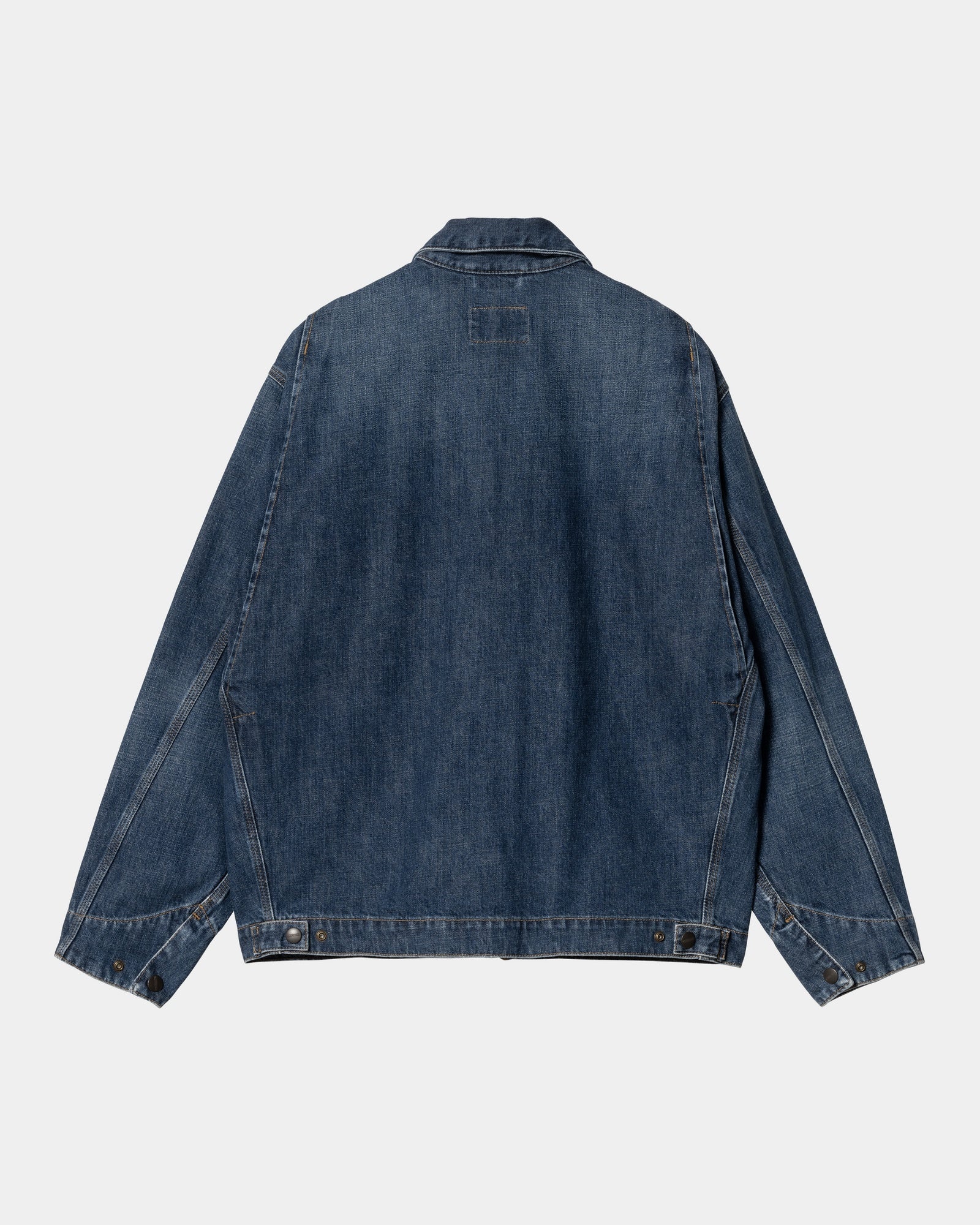 OG Detroit Jacket for Men - Spring Denim Jacket in Dark Blue Used Wash | Vintage Style Outerwear for Casual Wear & Street Fashion
