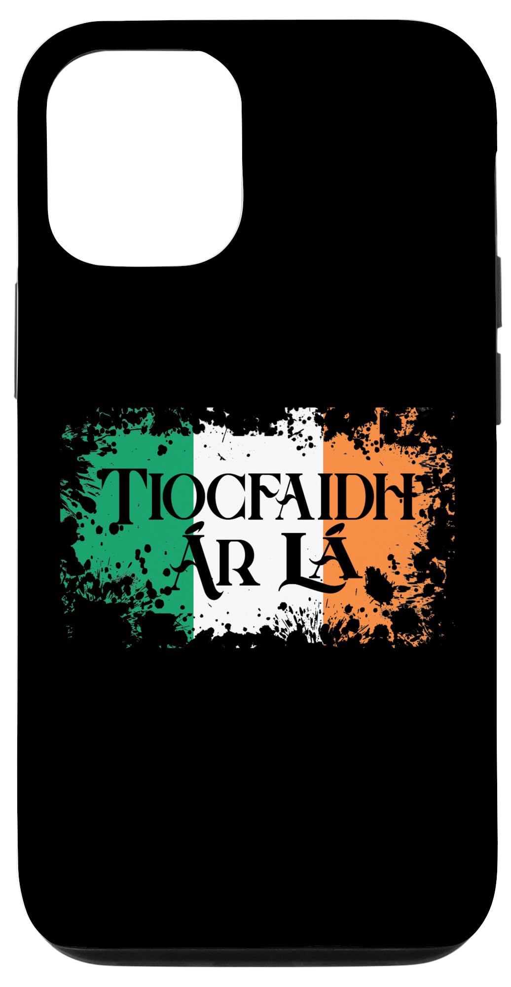 Vintage Ireland Irish Flag iPhone 12/12 Pro Case - Celtic Design Phone Cover for Men & Women - Perfect for St. Patrick's Day Gifts, Irish Pride Accessories & Everyday Protection