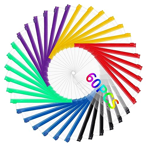 60×colorful Zipper