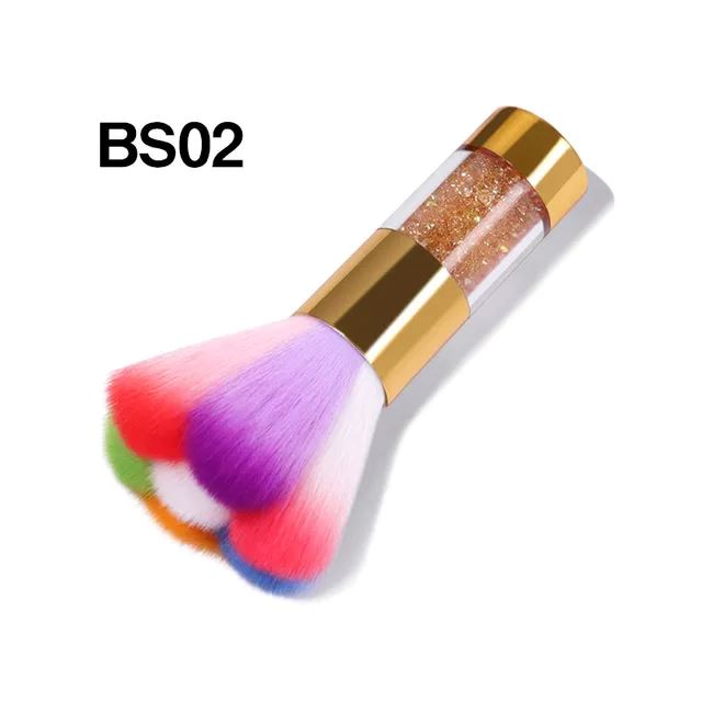 Premium Soft Hair Dusting Brush with Rhinestones - Short Handle for Home Cleaning, Car Detailing & Delicate Surface Care