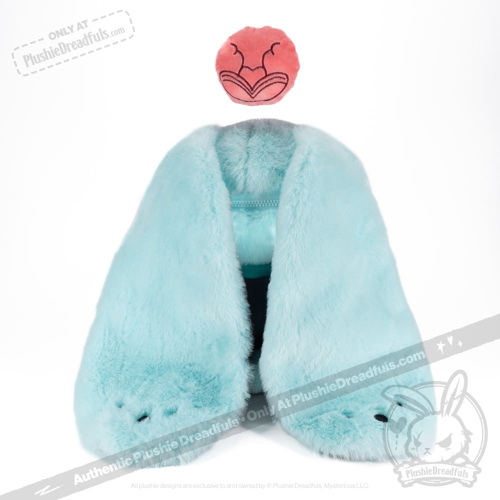 Plushie Dreadfuls OCD v2 Rabbit Stuffed Animal - Soft Anxiety Relief Plush Toy for Mental Health Support & Comfort