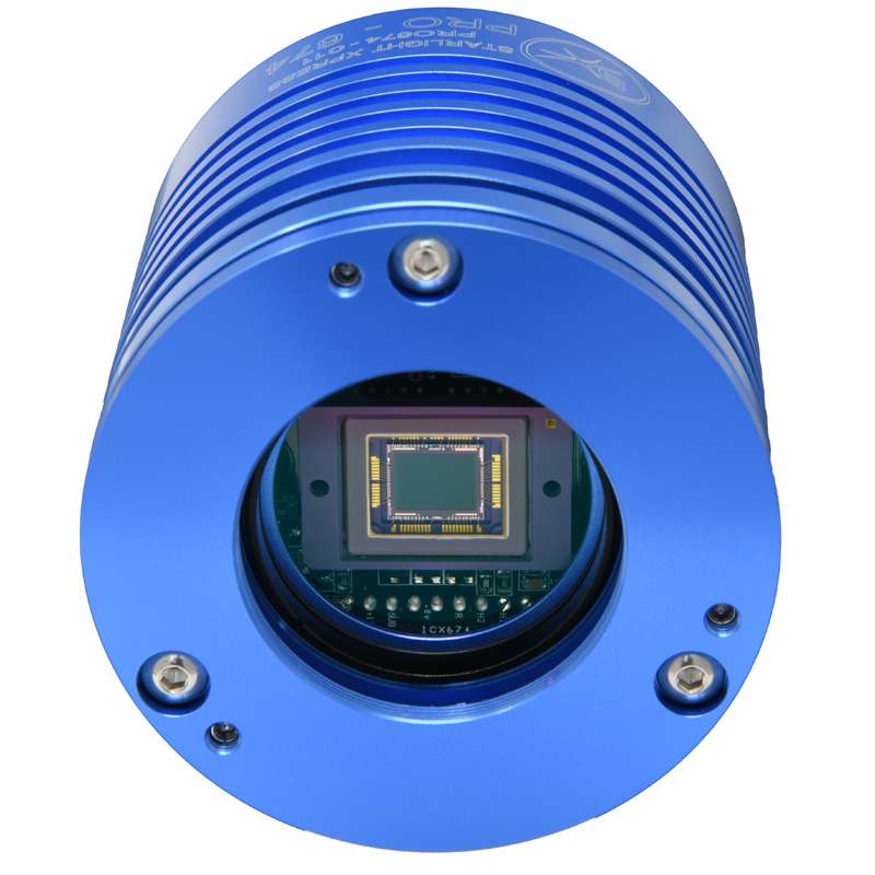 Starlight Xpress TRIUS PRO 674C Blue Edition CCD Color Camera for Astrophotography & Night Sky Observation - High Resolution Astronomy Imaging Equipment