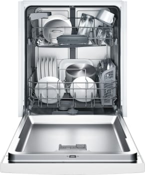 BOSCH 100 Series SHEM3AY55N Built-In Dishwasher - Energy Efficient, Ultra Quiet 44 dB for Modern Kitchens