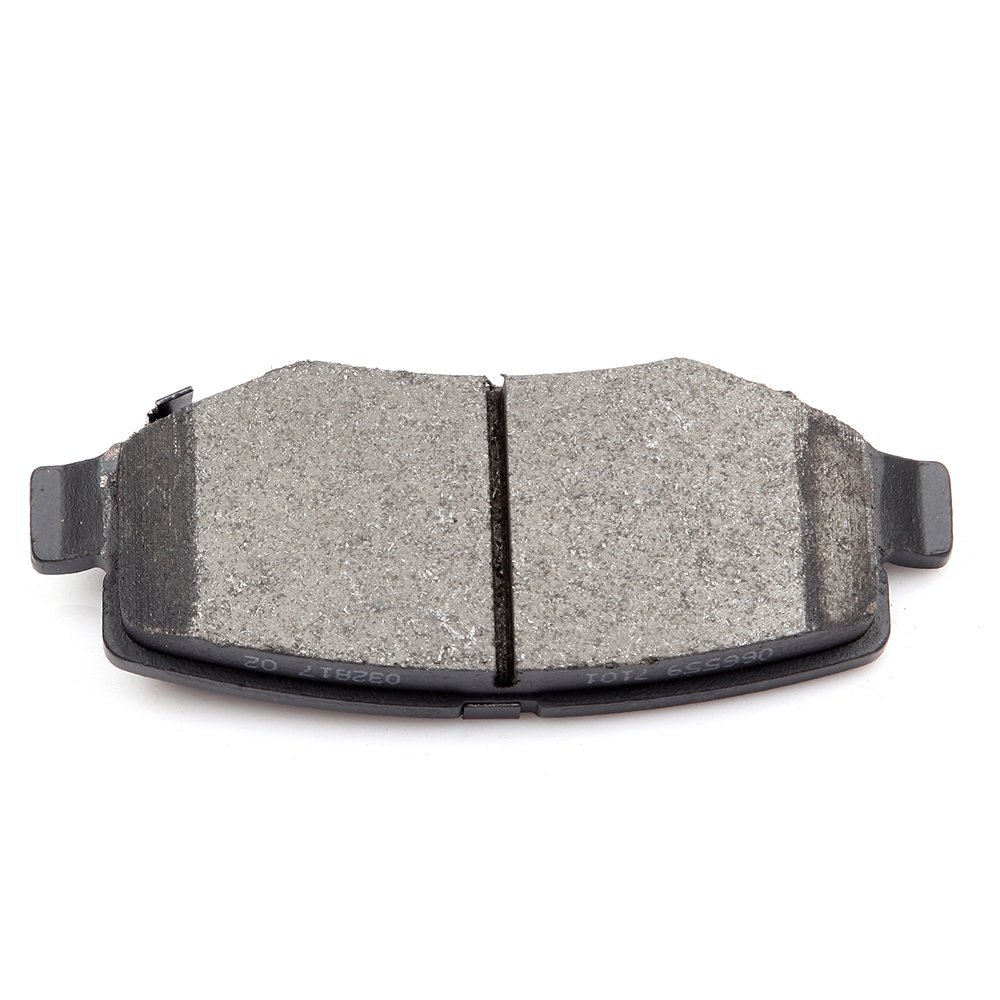 ECCPP 5-Lug Solid Silver Brake Rotors & Ceramic Brake Pads Kit - Compatible with 2007-2017 Jeep Wrangler & 2018 Wrangler JK | High-Performance Braking for Off-Road & Daily Driving