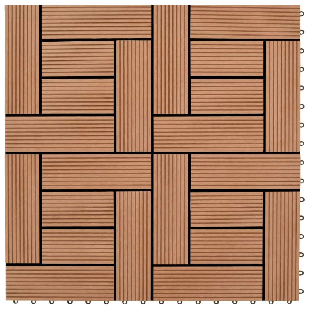 Premium WPC Deck Tiles 11.8