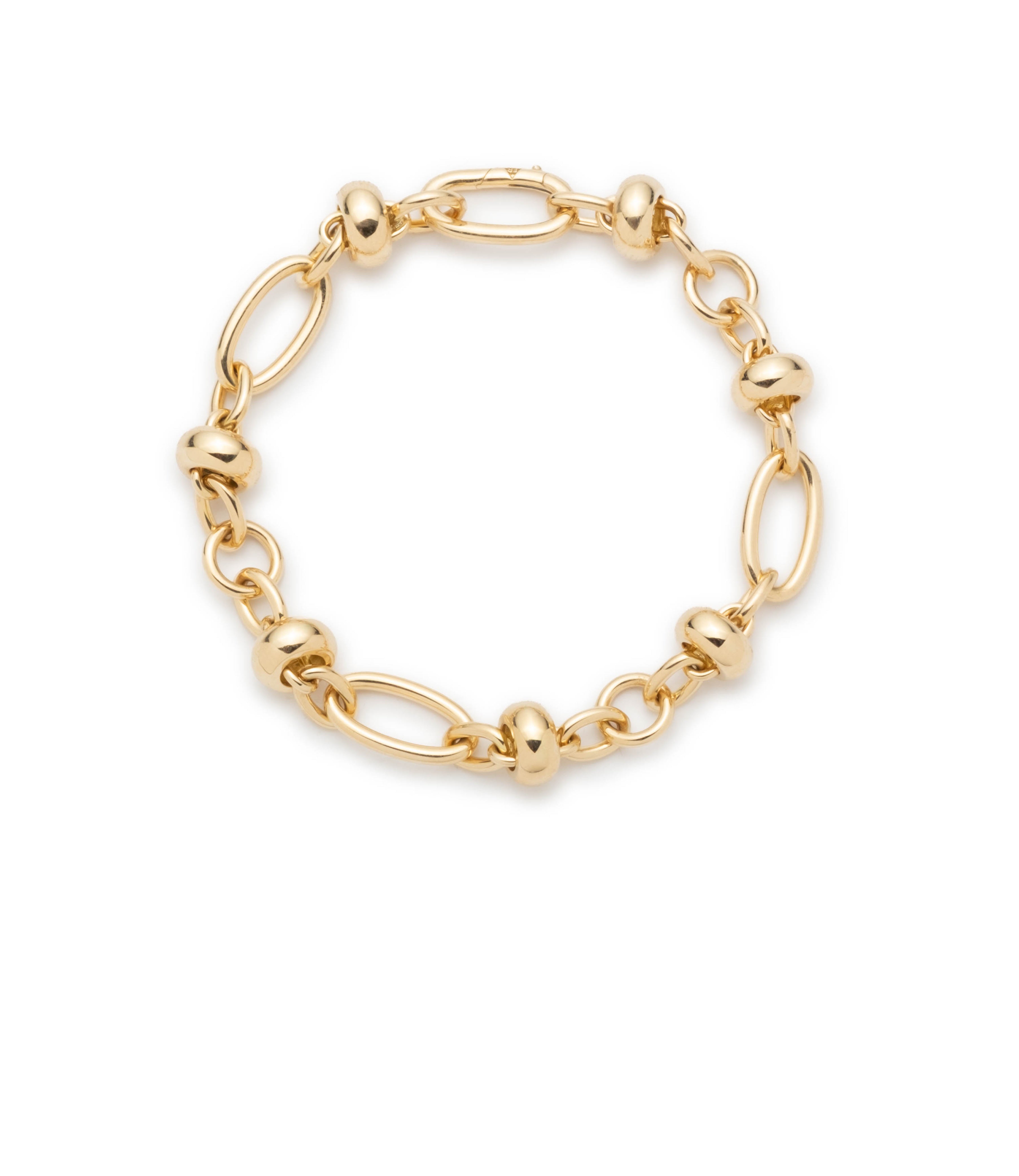 Orbit Yellow Gold Bracelet for Women - Elegant Stackable Jewelry for Everyday Wear & Special Occasions
