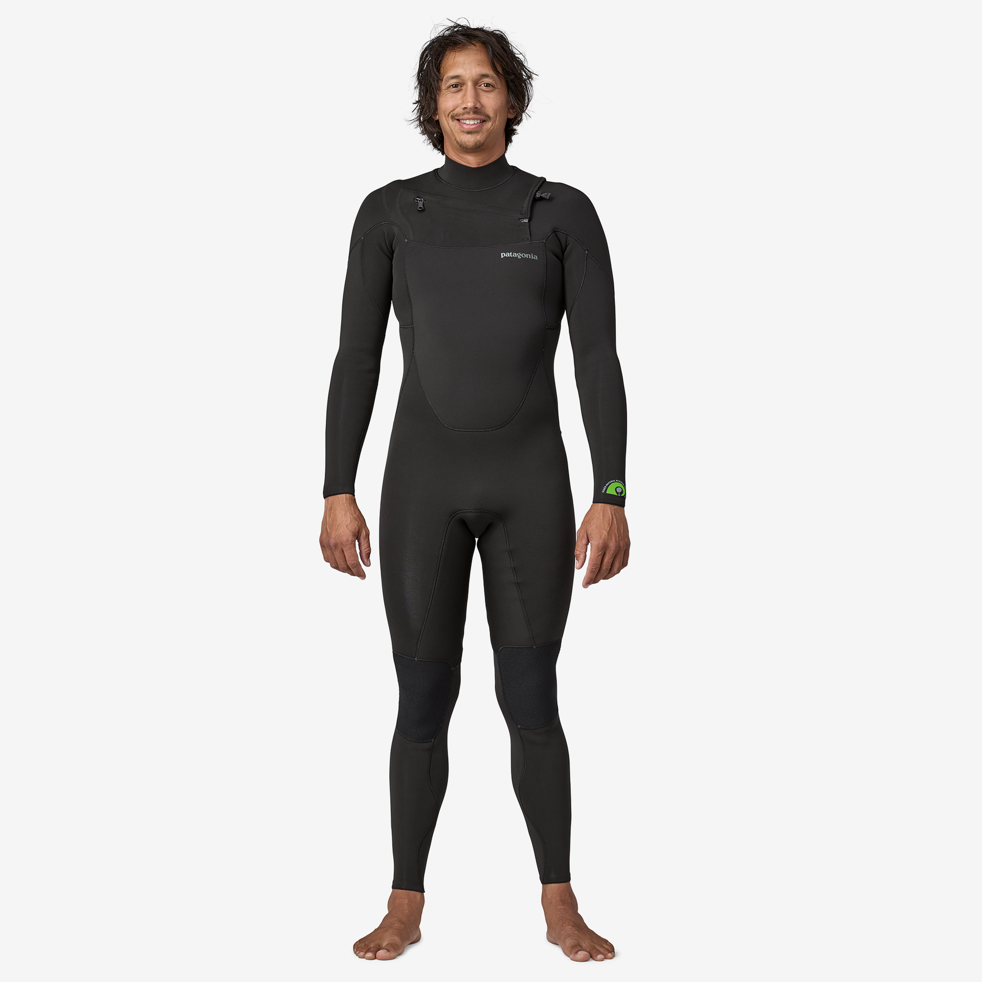 Men's R2 Yulex Regulator Front Zip Full Wetsuit for Scuba Diving, Surfing & Water Sports - Premium Neoprene Suit for Warmth & Flexibility