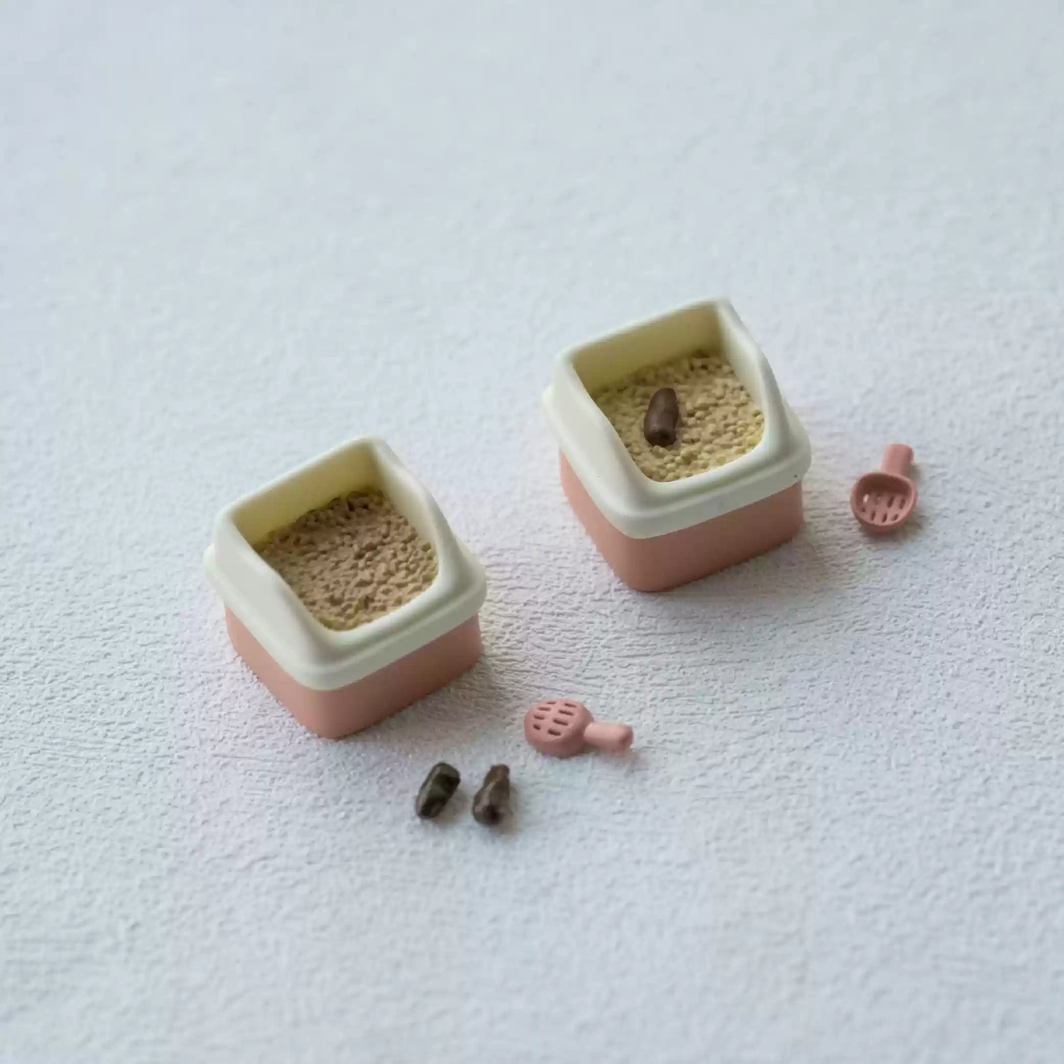 Custom Cat Litter Box Keycaps for Mechanical Keyboards - Funny & Creative Personalized Keyboard Accessories for Gamers & Cat Lovers - Perfect for Gaming Setups & Office Desktops