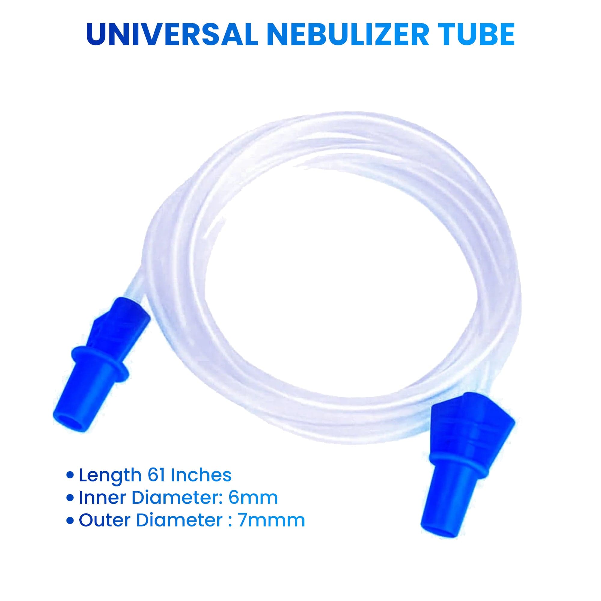 Dr Trust USA Universal Nebulizer Accessories Kit 413 - Replacement Parts for Kids & Adults, Includes Masks for All Ages - Perfect for Home & Travel Asthma & Allergy Relief