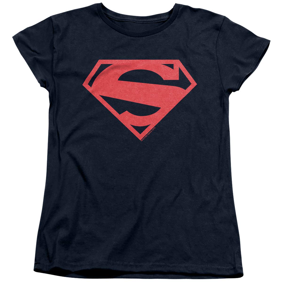 Superman 52 Red Block Women's T-Shirt | Graphic Tee for Superhero Fans | Casual Wear & Cosplay Outfit