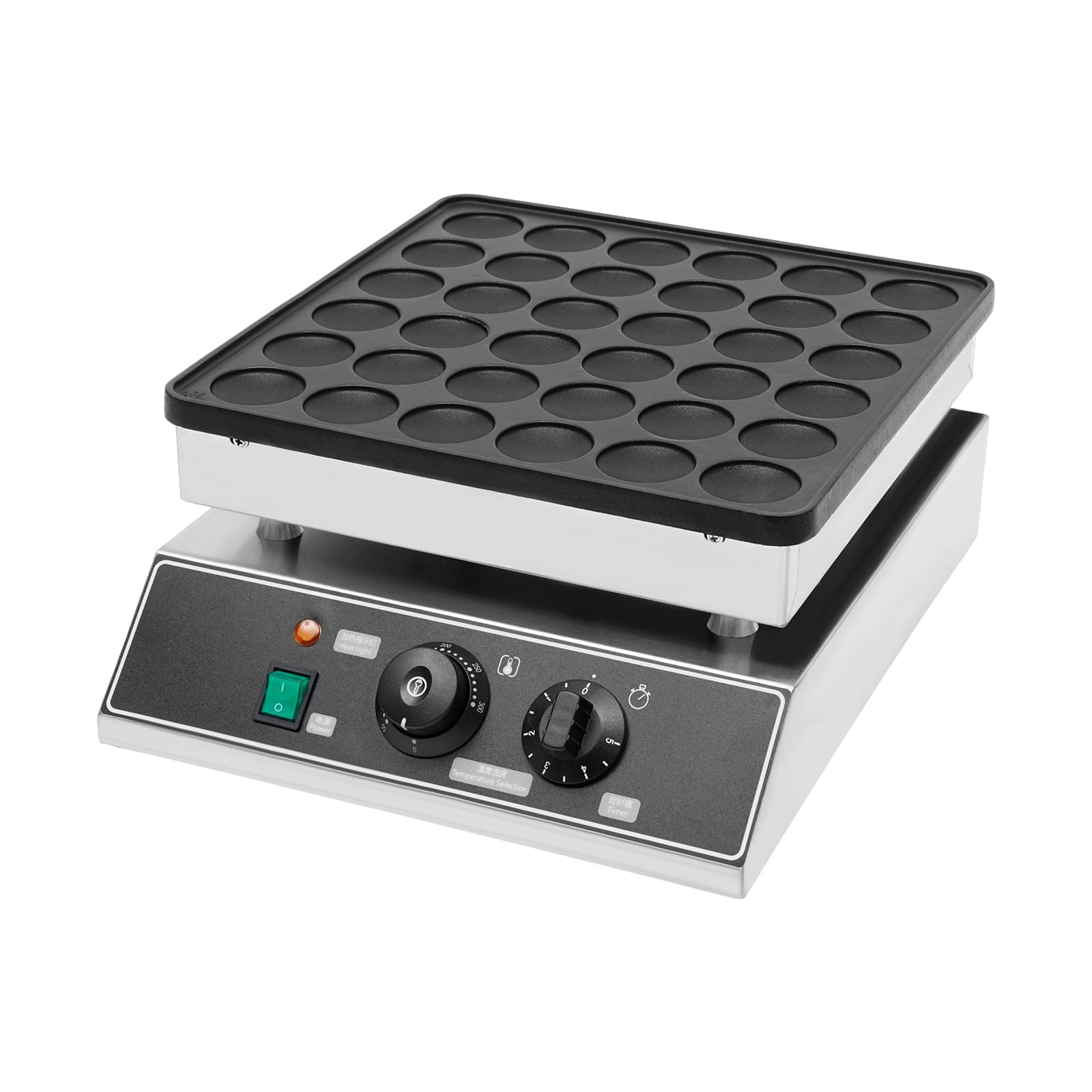 Electric Mini Dutch Pancake Maker - Nonstick Dorayaki Baker Machine, Easy Clean Pancake Grill for Homemade Fluffy Pancakes | Perfect for Family Breakfast, Brunch & Kids Cooking Fun