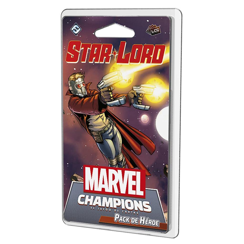 Fantasy Flight Games Marvel Champions: Star Lord Hero Pack - Collectible Card Game for Marvel Superhero Fans | Perfect for Game Nights & Strategy Enthusiasts