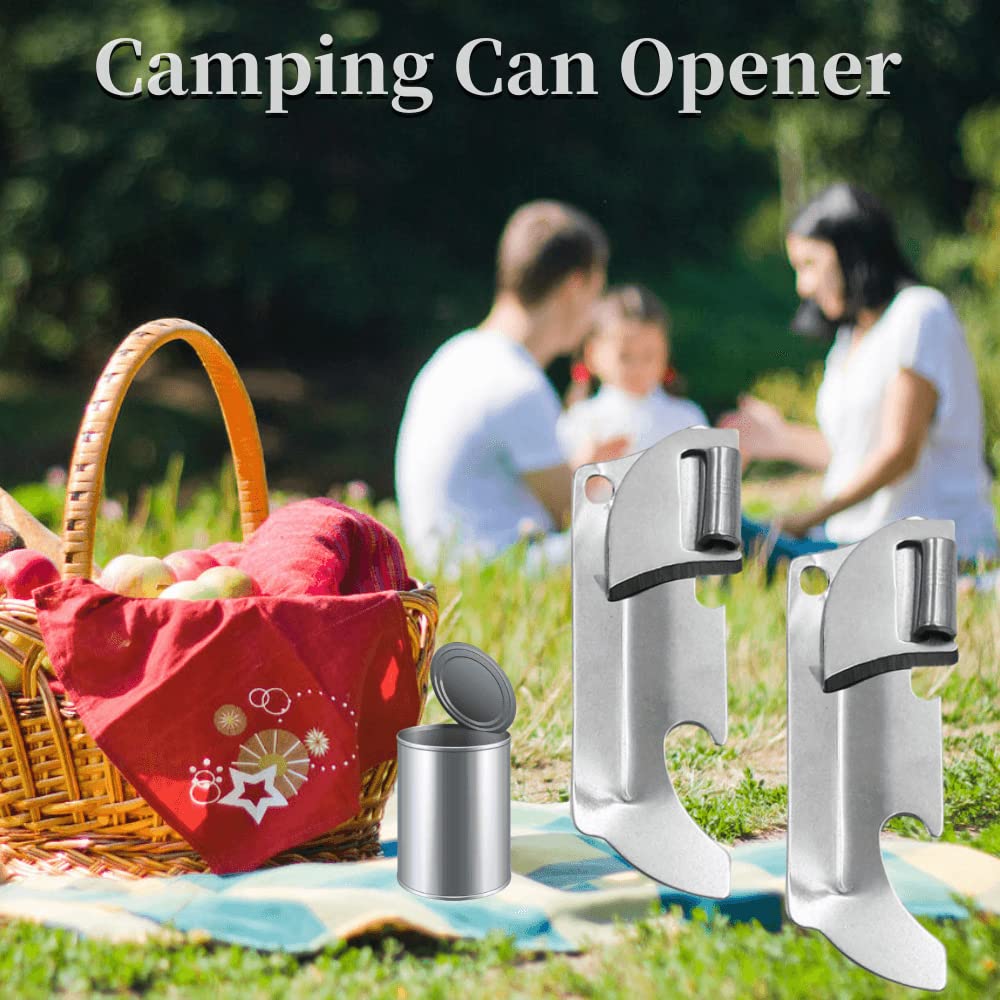 3PCS Military Can Opener - Portable Manual for Camping & Outdoor Use