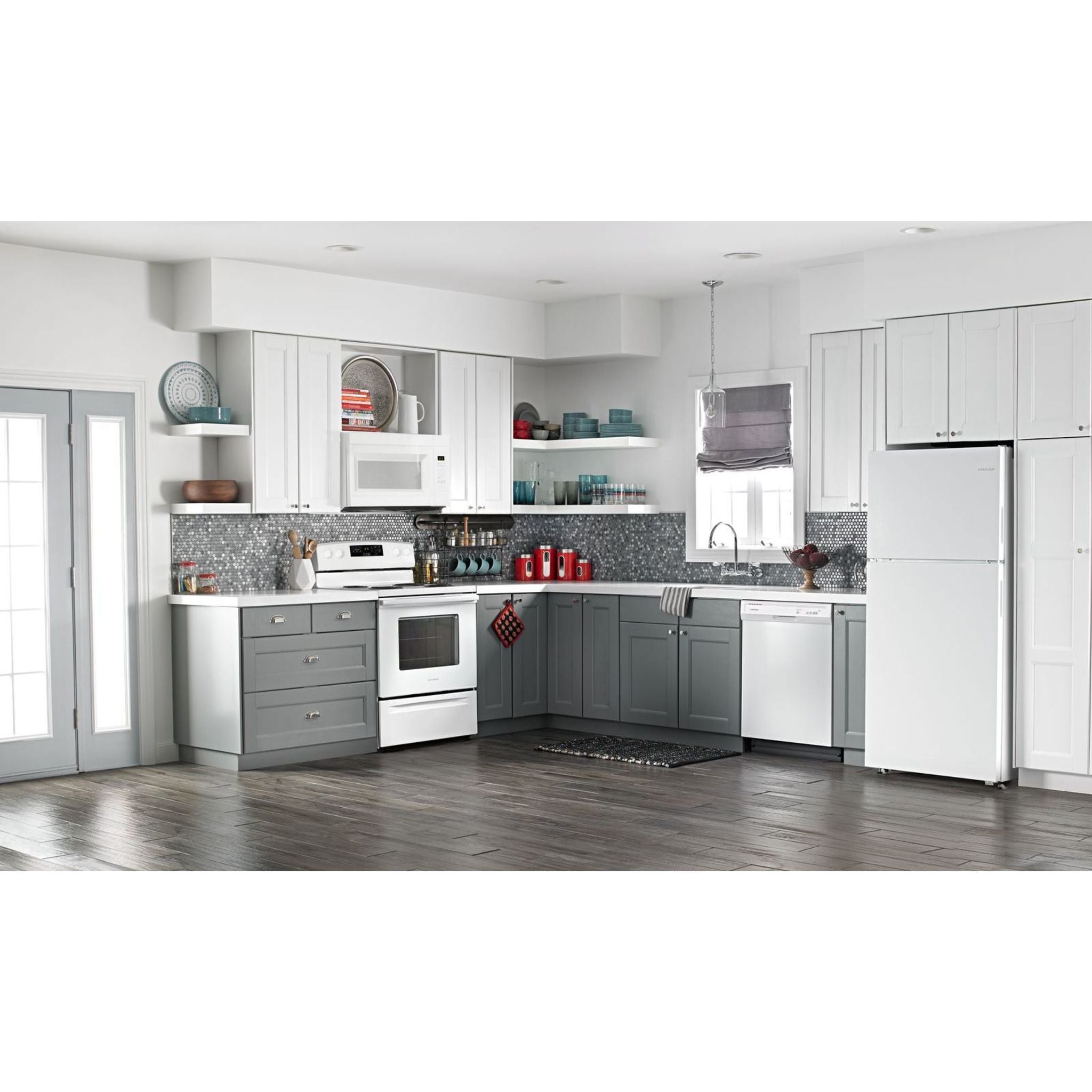 Amana 18.3 Cu. Ft. Top Freezer Refrigerator (ART318FFDW) - Energy Star Certified, White - Perfect for Kitchens, Apartments & Small Spaces