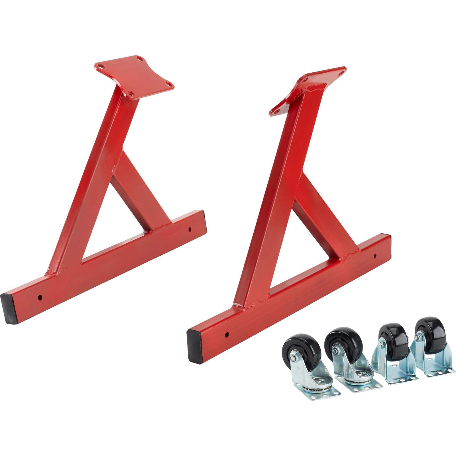 GM Chevy V8 LSx Rolling Engine Stand - Heavy Duty Storage Stand for Complete Engines & Transmissions - Compact Design with 3
