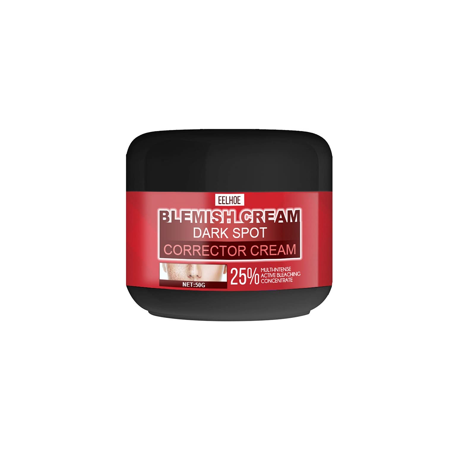 Dark Spot Correcting Anti-Wrinkle Facial Moisturizer for Acne-Prone Skin - Pore Minimizing Vacuum Cream - Brightening & Hydrating Skin Care Treatment for Daily Use at Home or Travel