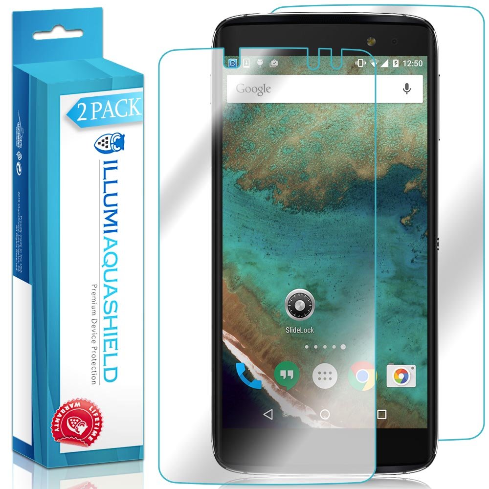Alcatel Idol 4s Screen Protector (2-Pack) - HD Clear TPU Film, Bubble-Free Front & Back Protection | Perfect for Everyday Use, Gaming & Outdoor Activities