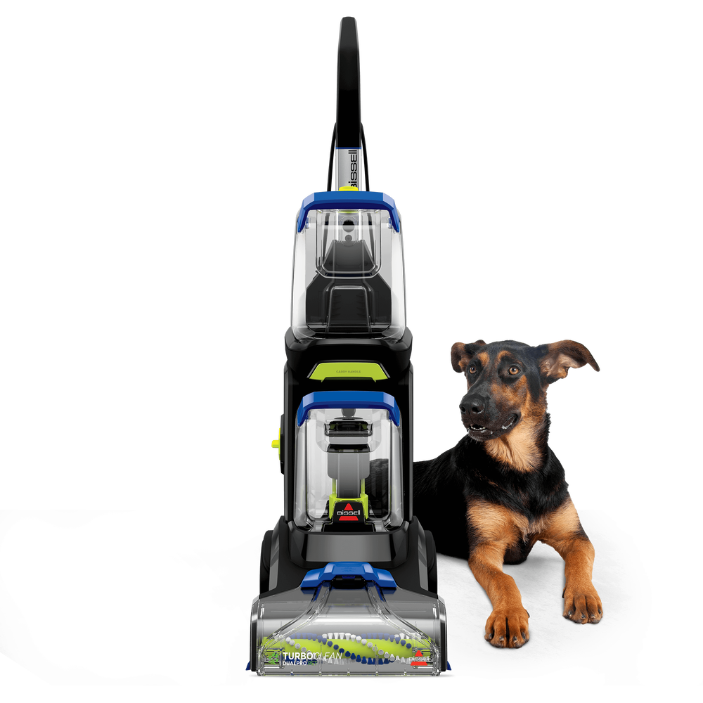 Bissell 3067 TurboClean™ DualPro Pet Carpet Cleaner - Powerful Deep Cleaning for Pet Hair & Stains - Perfect for Home, Office & Pet-Friendly Spaces
