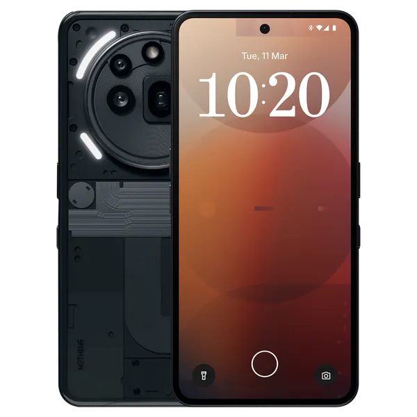 Nothing Phone (3a) Pro 5G Unlocked Smartphone - Dual SIM, 128GB Storage, 50MP Camera | Perfect for Travelers & Business Professionals