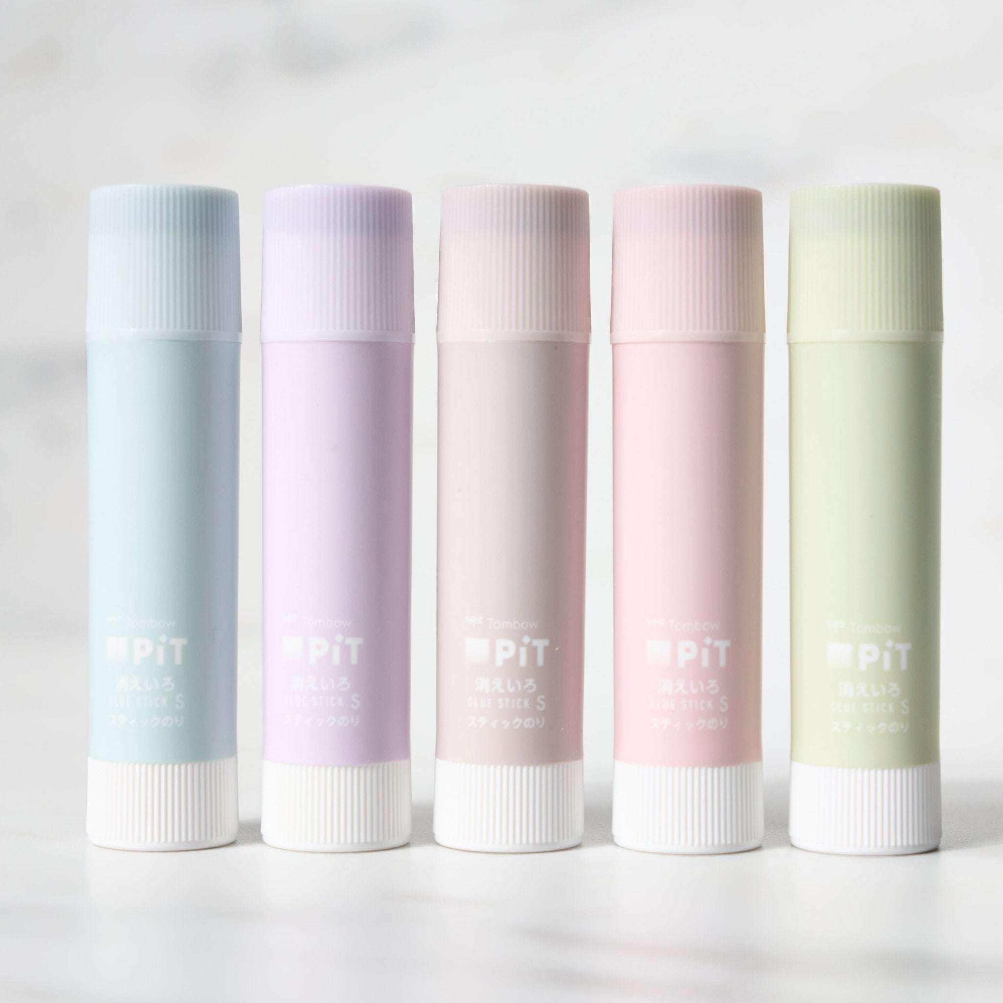 Pastel Glass Color PiT Glue Stick by Tombow - Strong Adhesive for Scrapbooking, DIY Crafts, and School Projects - Limited Edition