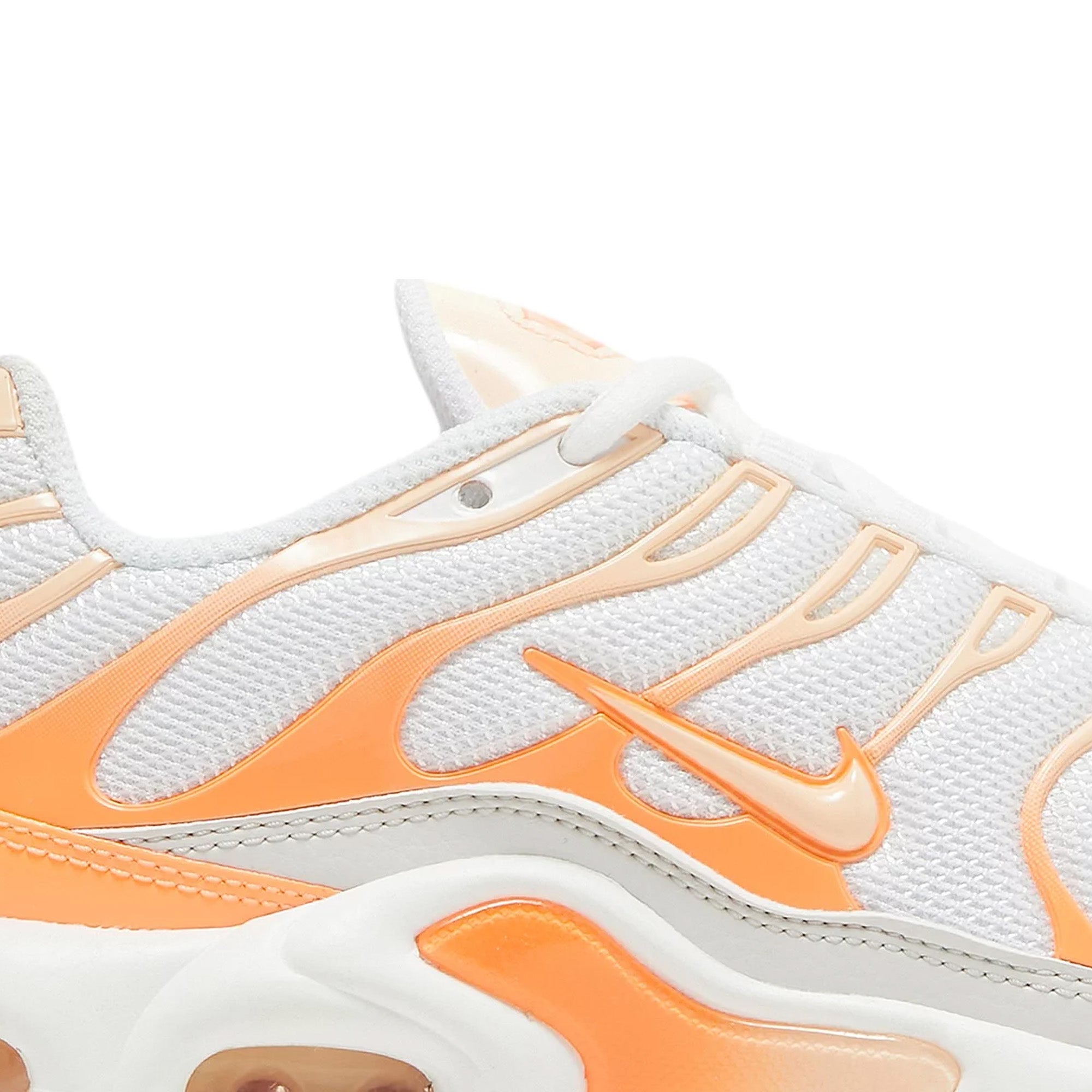 Nike Air Max TN Plus 'White Orange' Women's Running Shoes - Lightweight Cushioned Sneakers for Jogging, Gym & Casual Wear