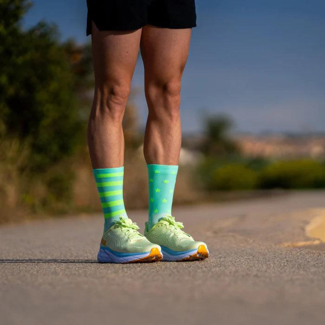 Sporcks Legend Running Socks - Moisture-Wicking Cushioned Athletic Socks for Men & Women - Perfect for Marathon, Jogging & Workout