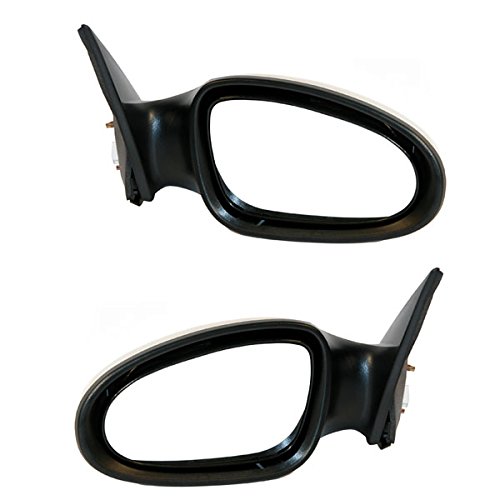 2005-2006 Nissan Altima S & SE Replacement Power Rear View Mirrors - Non-Heated, Non-Folding Pair Set - Perfect for DIY Car Repairs & Mirror Upgrades