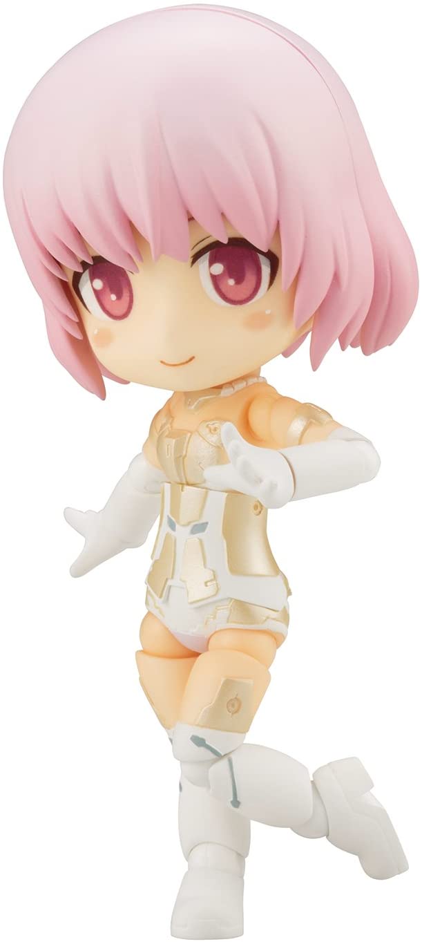 Frame Arms Girl Materia White Action Figure - Cu Poche #40 by Yoshihiro Saimaru | Collectible Anime Model Kit for Display & Photography | Perfect for Anime Fans & Figure Collectors