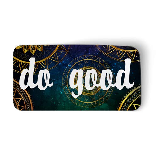 Do Good Karma Car Fridge Magnet - 4 Inch Funny Refrigerator Decoration for Home & Office - Perfect for Lockers, Fridges, and Metal Surfaces
