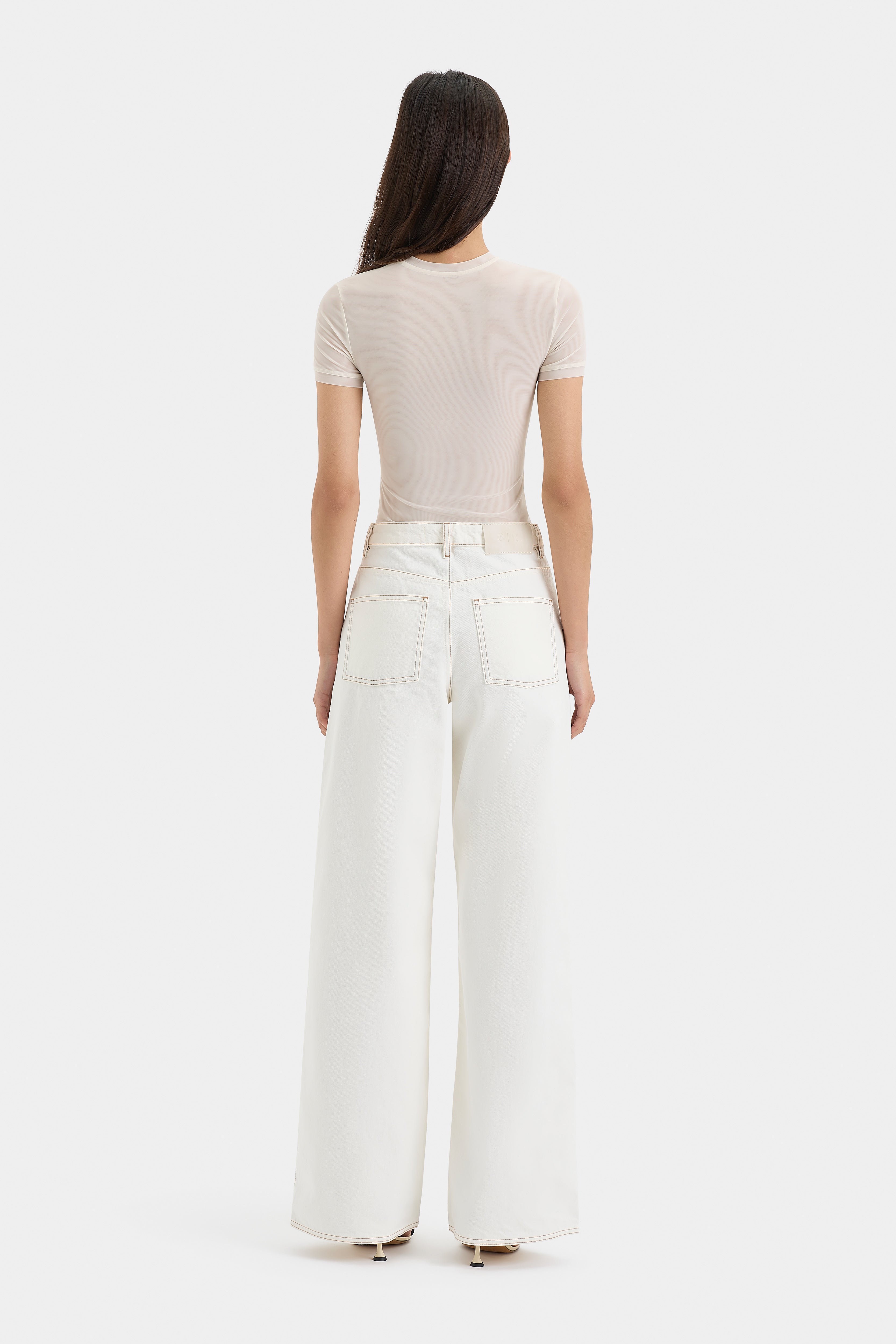 Stella Women's High Waist Wide Leg Jeans - Comfortable Stretch Denim Pants for Casual Wear & Everyday Outfits