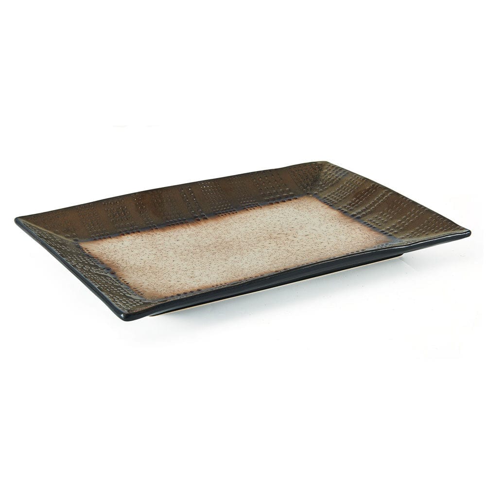 Verona Cream Rectangular Platter - Elegant Serving Dish for Cheese, Charcuterie & Entertaining | Perfect for Dinner Parties, Weddings & Holiday Gatherings