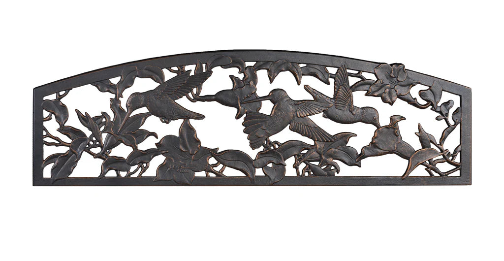 Outdoor Hummingbird Bench - Durable Garden Bench for Patio, Yard & Backyard - Perfect for Bird Watching & Relaxing in Nature