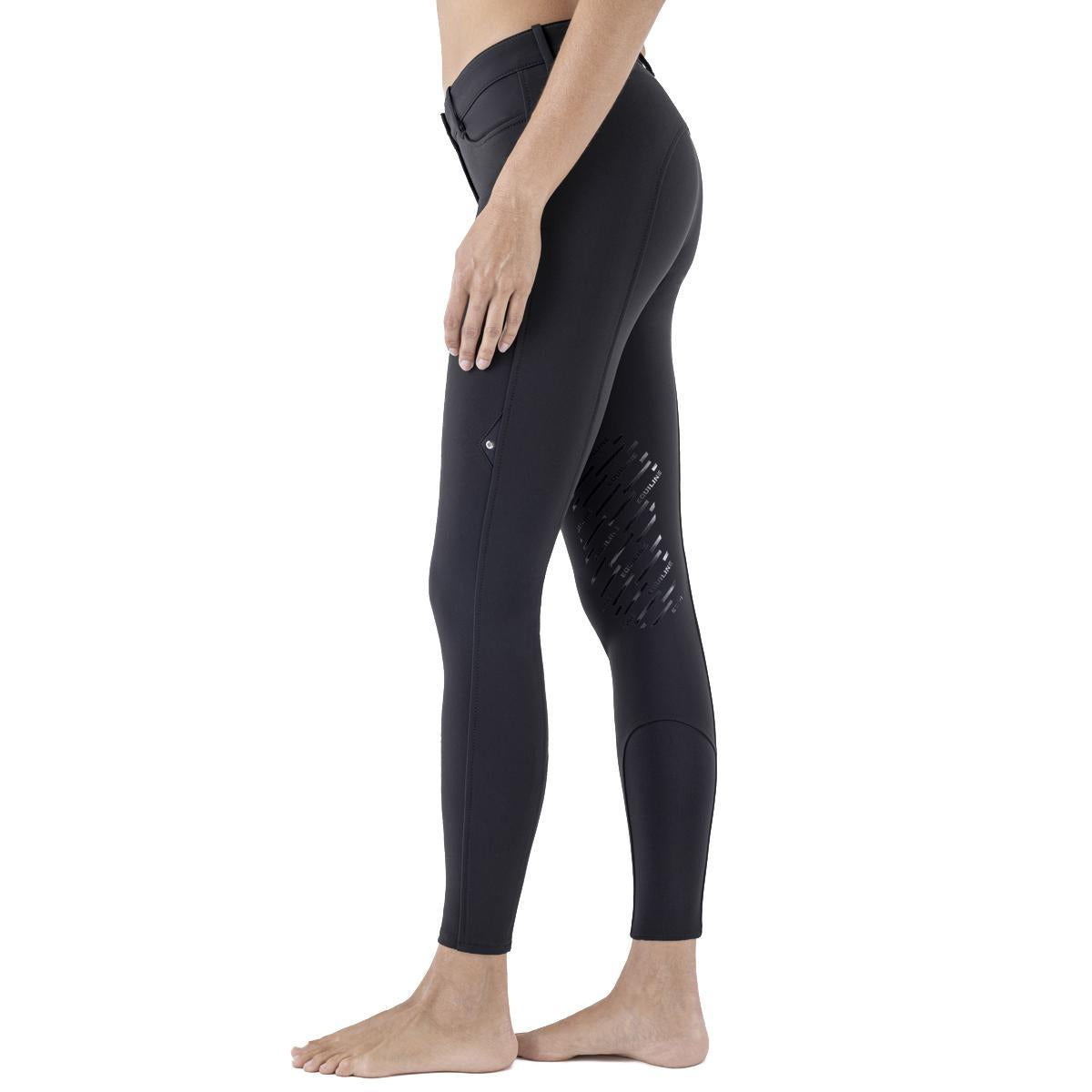 Equiline Women's CorneK Knee Grip Breeches - Equestrian Riding Pants for Horseback Riding & Dressage - Comfortable & Durable for Training & Competition